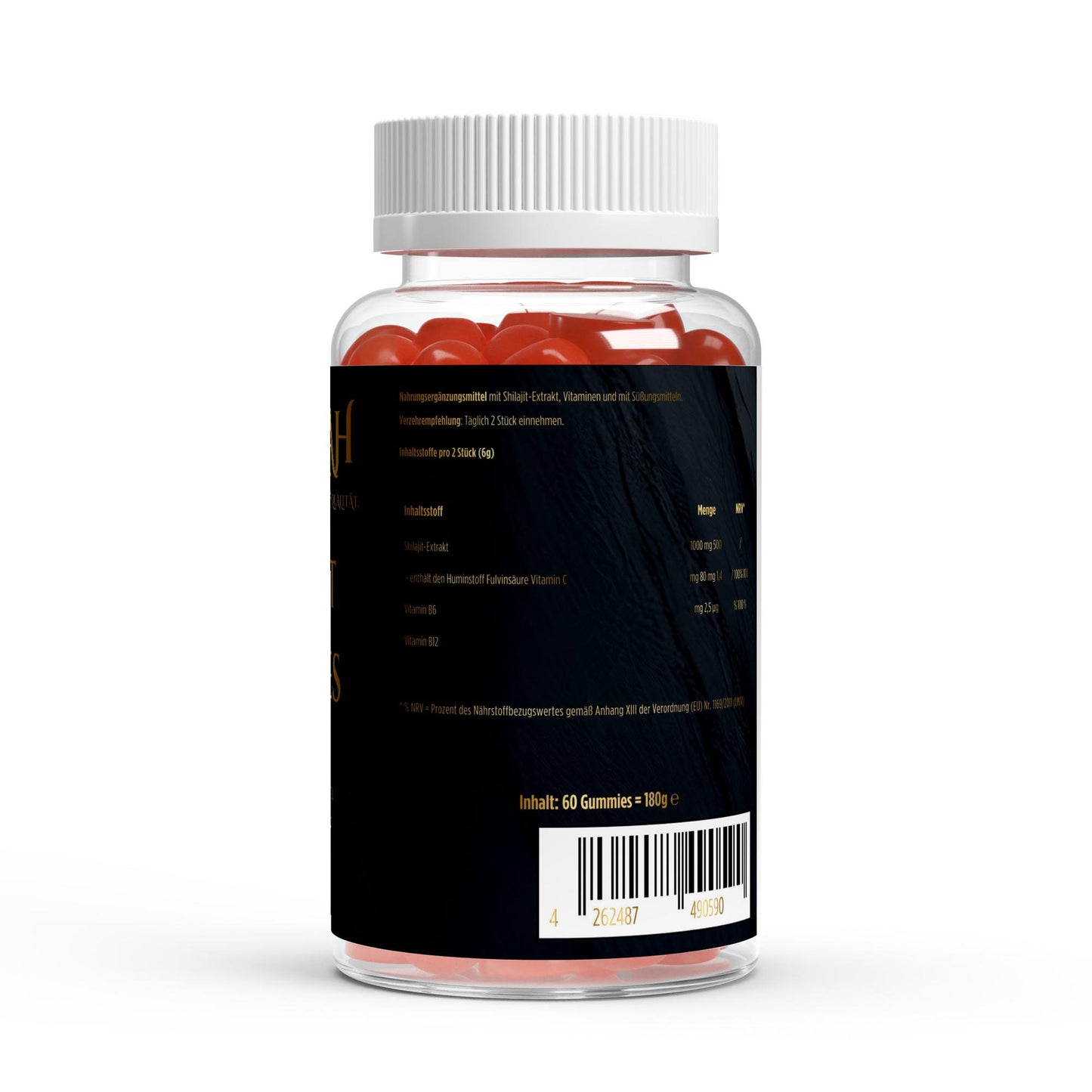 NOVERAH Shilajit + Vitamine Gummies – Qualitätssiegel und Zertifizierungen. Laborgeprüfte Reinheit. Premium Qualität.