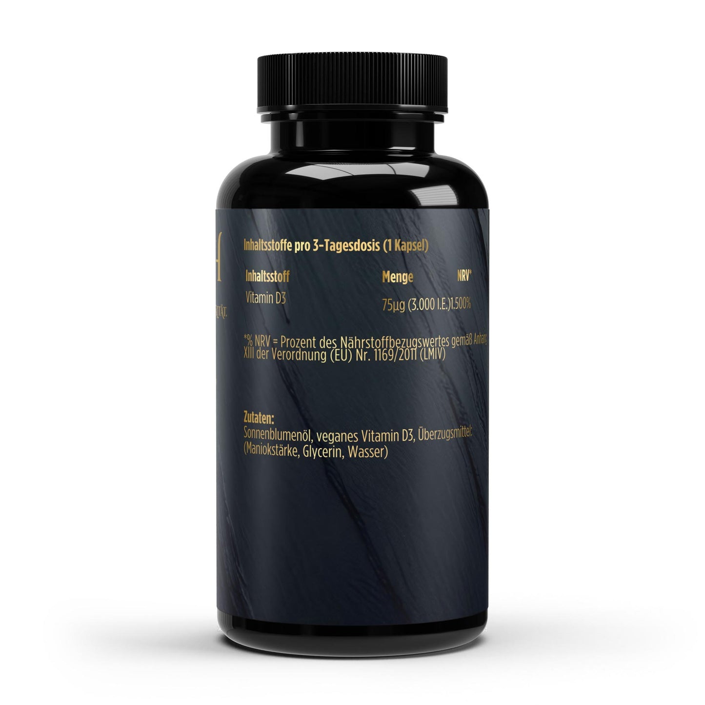 NOVERAH Vitamin D3 3000 I.E. – NOVERAH Qualitätssiegel und Zertifizierungen. Laborgeprüfte Reinheit. Premium Qualität.