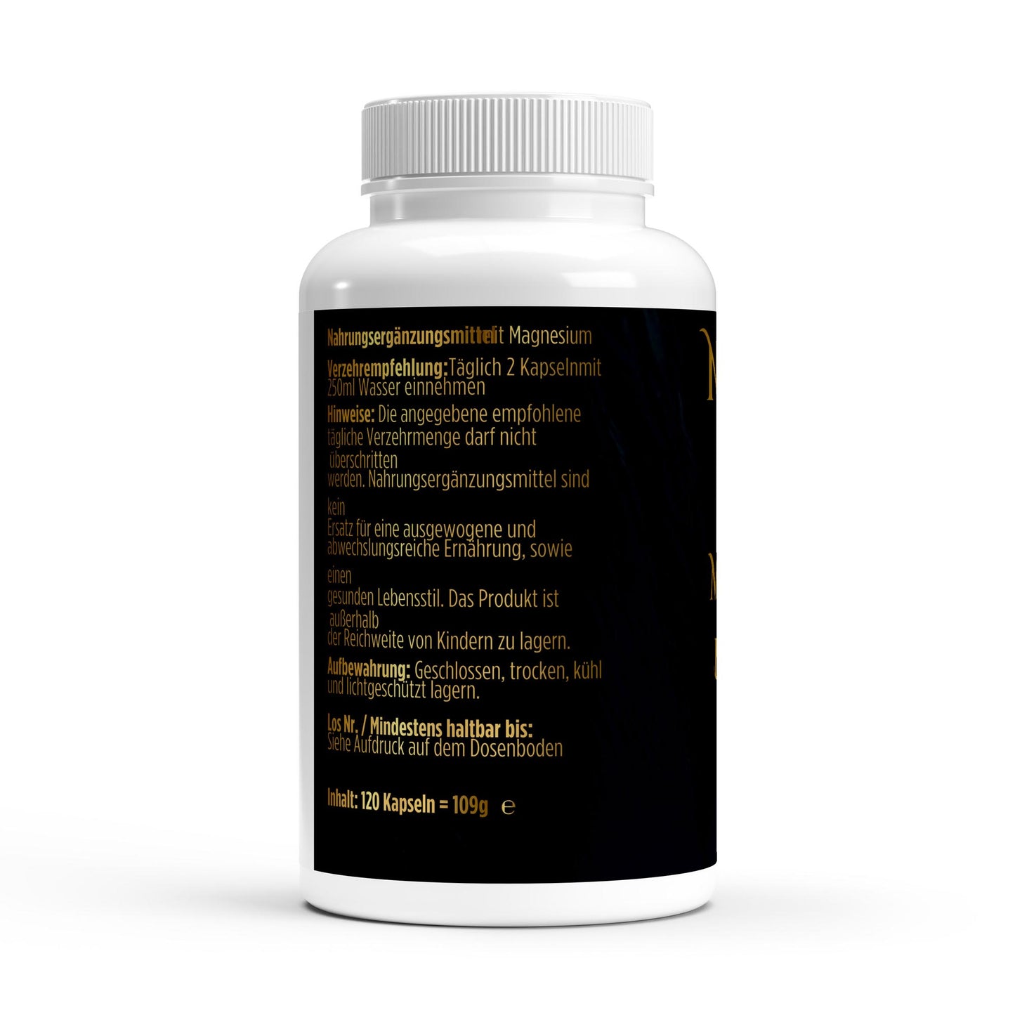 NOVERAH Magnesium Komplex Kapseln 6-fach – Qualitätssiegel und Zertifizierungen. Laborgeprüfte Reinheit. Premium Qualität.