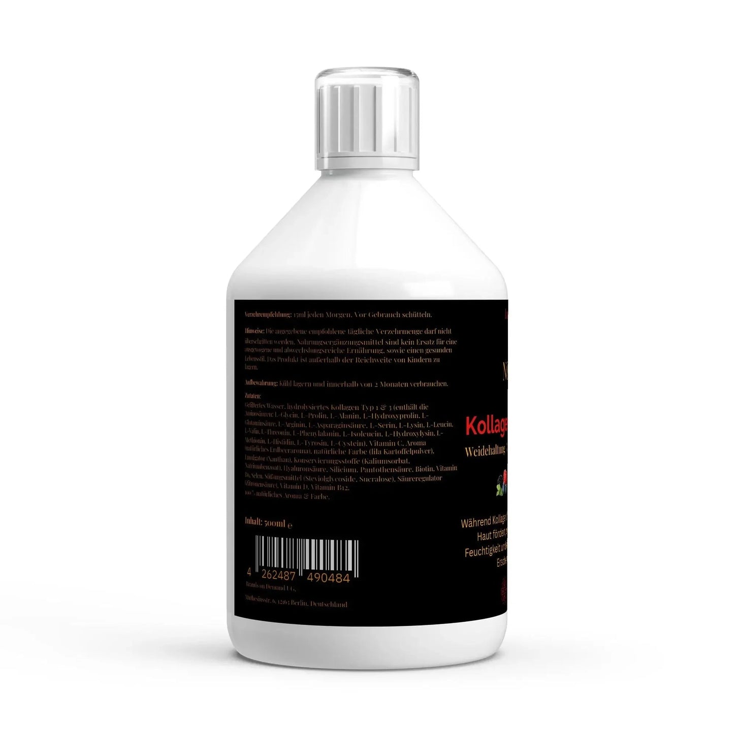 Kollagen Vital PLUS+ Shots (1500 DA) - Wild Berry - 500ml - Noverah