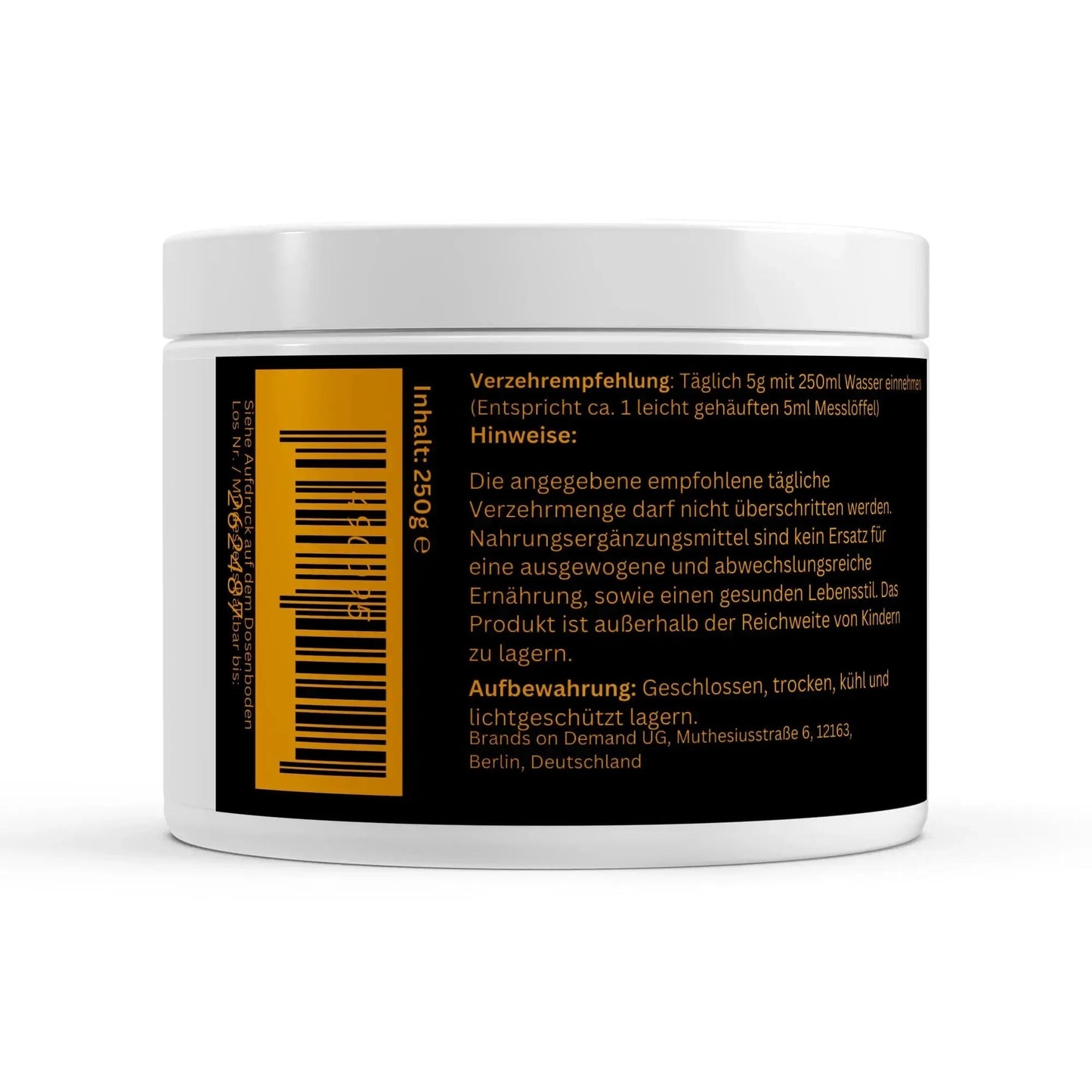 Taurine Pulver - 250g - Noverah