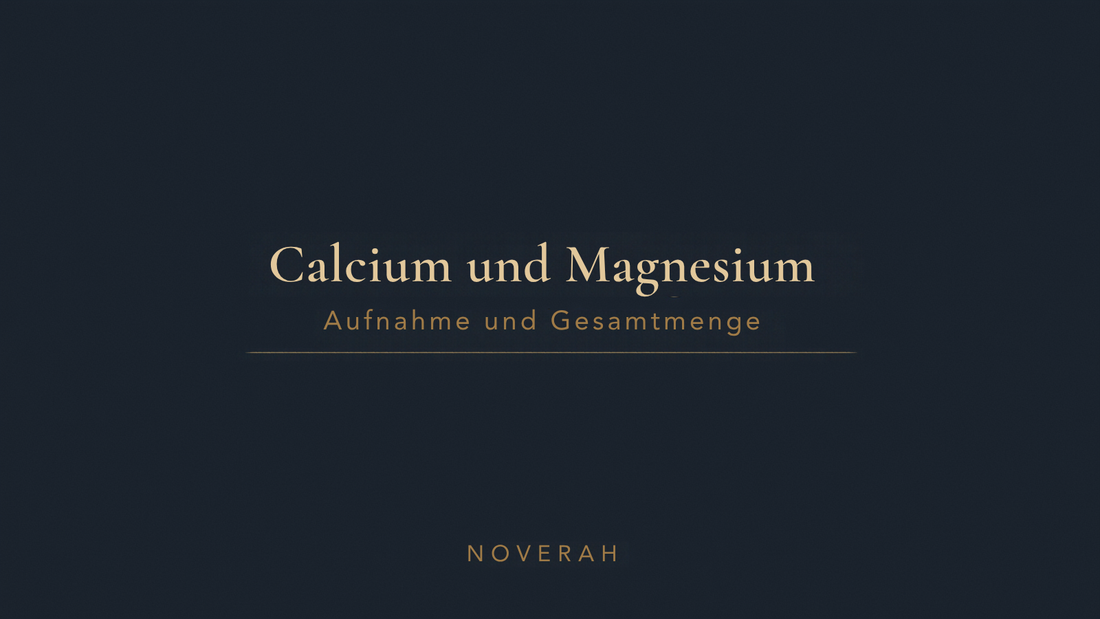 Titelbild: Calcium und Magnesium zusammen einnehmen – Aufnahme und Gesamtmenge