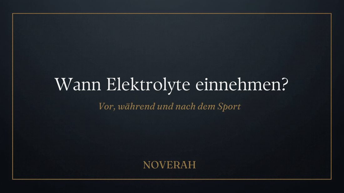 Titelbild: Wann Elektrolyte einnehmen – vor, während und nach dem Sport