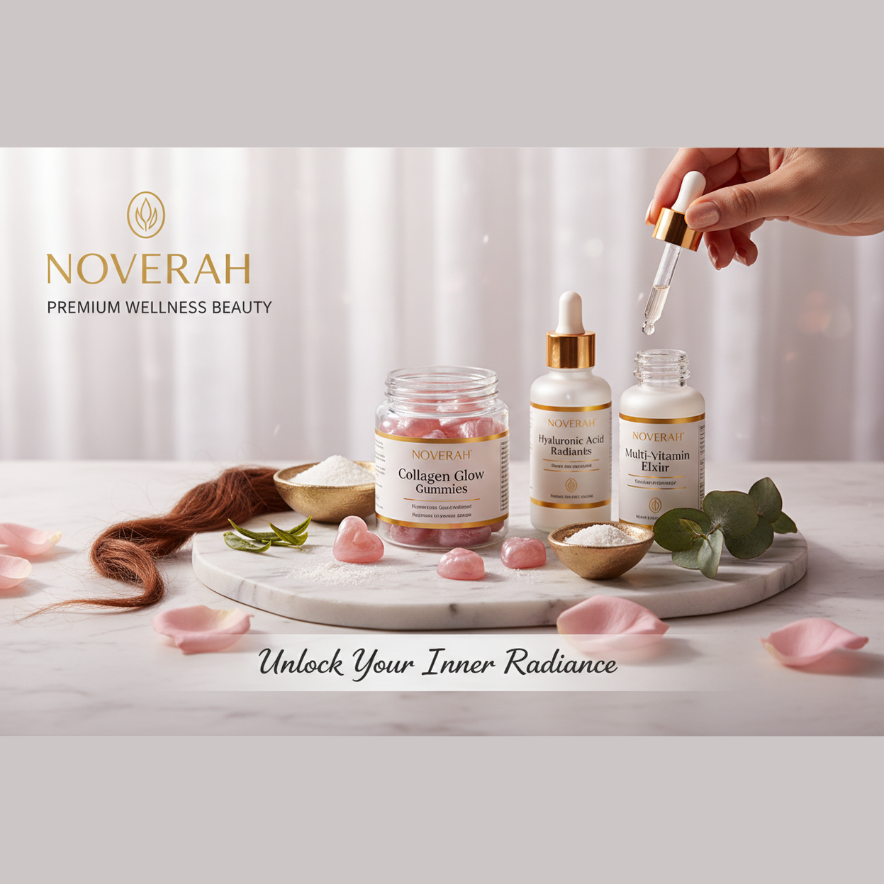 Beauty & Haut – Kollagen, Vitamine & Glow - NOVERAH
