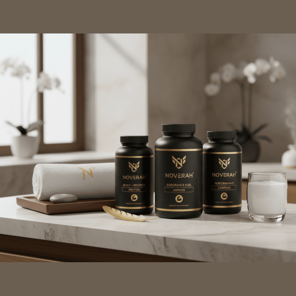 Muskelaufbau & Performance – Kraft, Regeneration & Proteinpower - Noverah