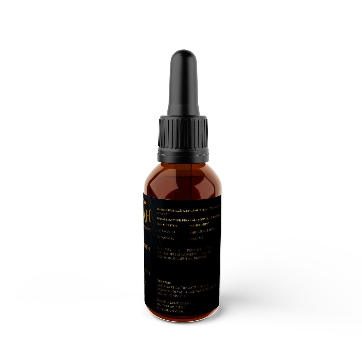 NOVERAH Vitamin D3 + K2 Tropfen – Qualitätssiegel und Zertifizierungen. Laborgeprüfte Reinheit. Premium Qualität.