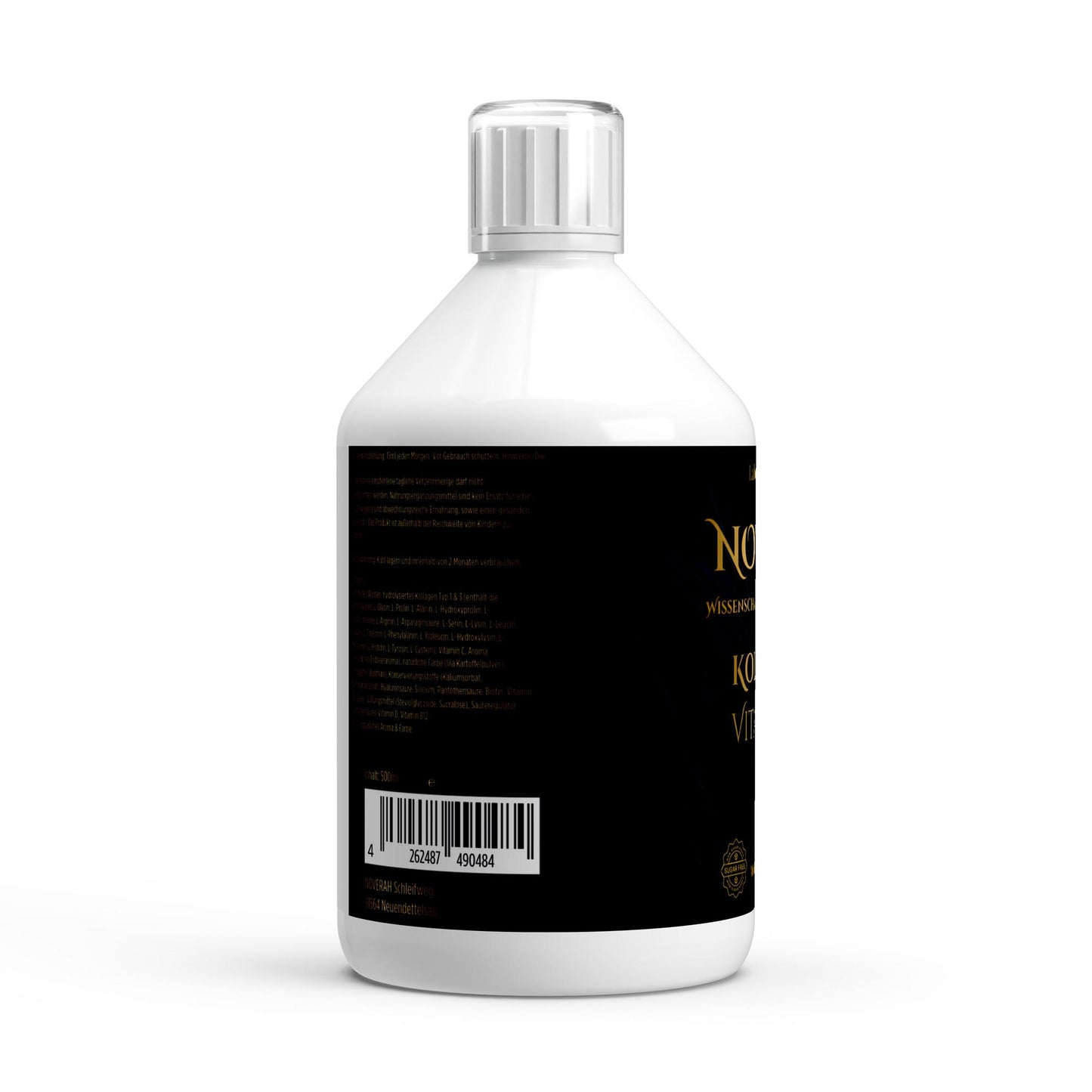 NOVERAH Kollagen Vital PLUS+ Shot – NOVERAH Qualitätssiegel und Zertifizierungen. Laborgeprüfte Reinheit. Premium Qualität.