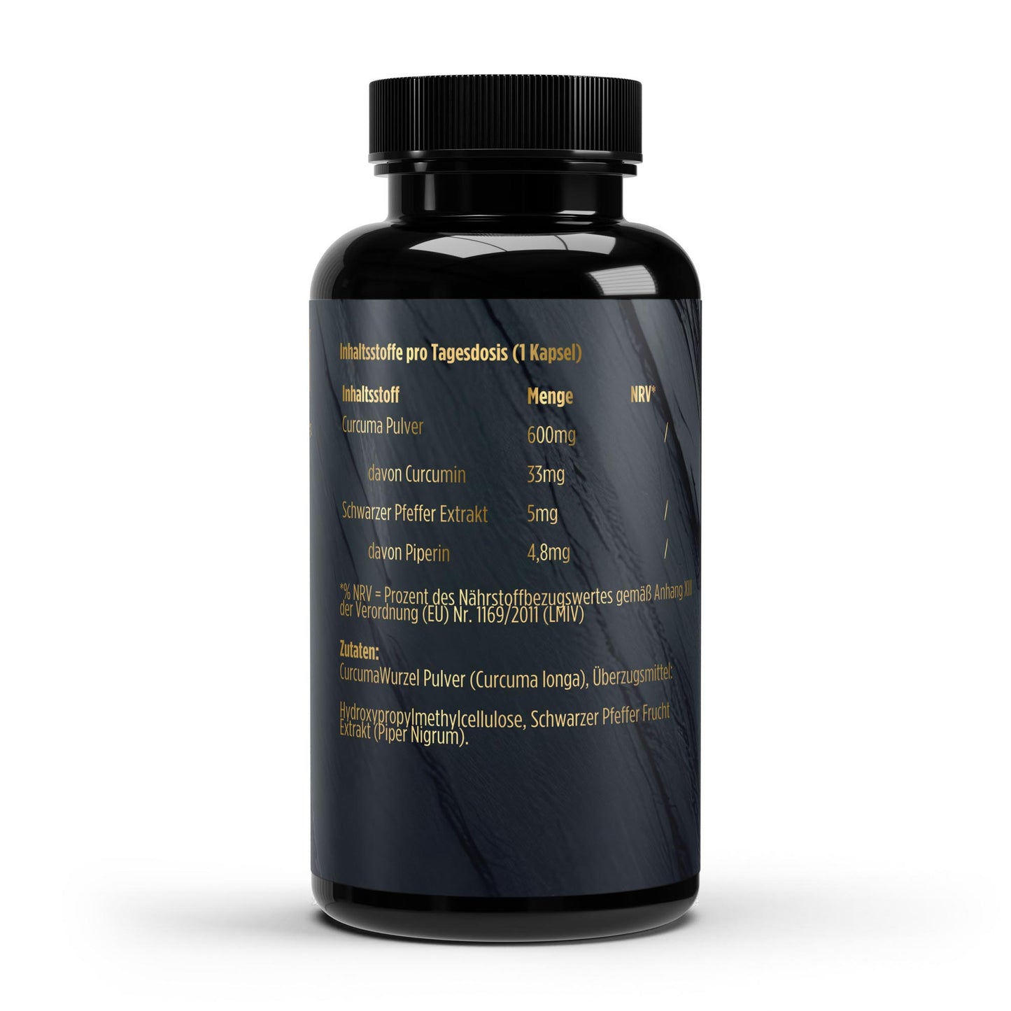 NOVERAH Curcuma + Piperin – Qualitätssiegel und Zertifizierungen. Laborgeprüfte Reinheit. Premium Qualität.