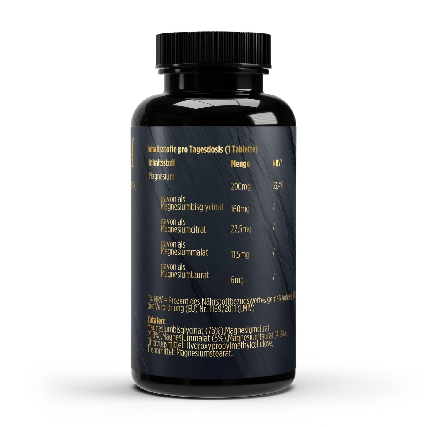 NOVERAH Magnesium 4-fach Komplex – NOVERAH Qualitätssiegel und Zertifizierungen. Laborgeprüfte Reinheit. Premium Qualität.