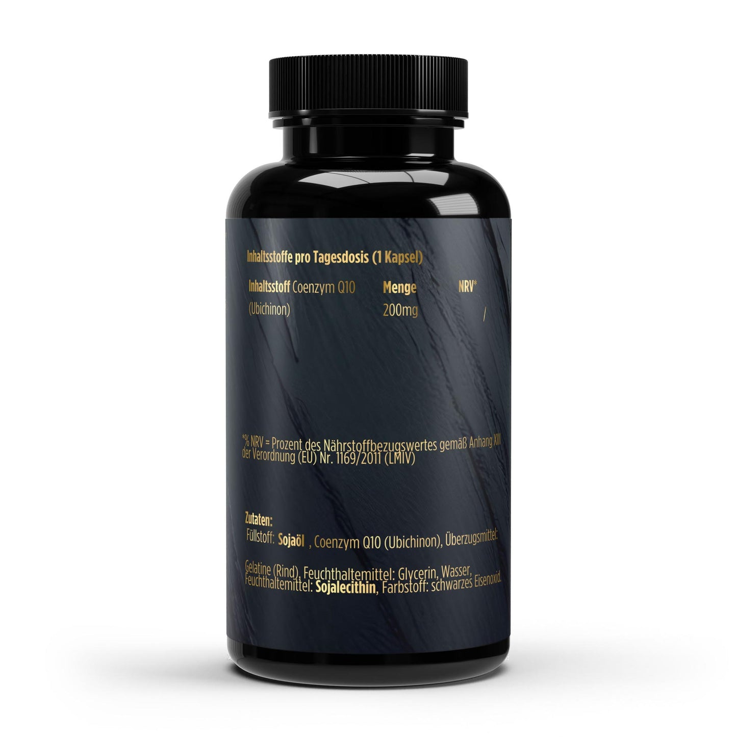 NOVERAH Coenzym Q10 200mg – NOVERAH Qualitätssiegel und Zertifizierungen. Laborgeprüfte Reinheit. Premium Qualität.