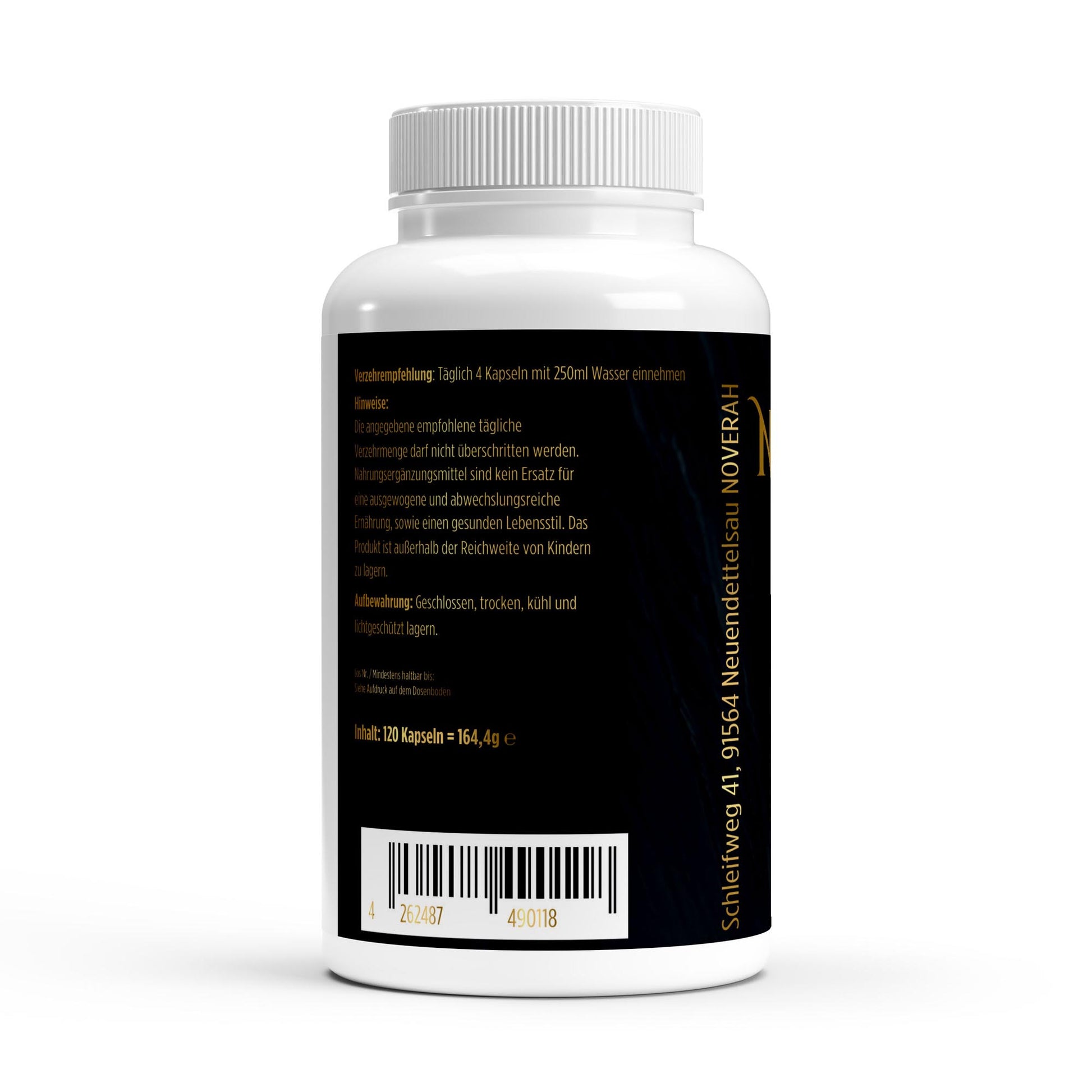NOVERAH Omega 3 Fischöl Triglyceride – Qualitätssiegel und Zertifizierungen. Laborgeprüfte Reinheit. Premium Qualität.