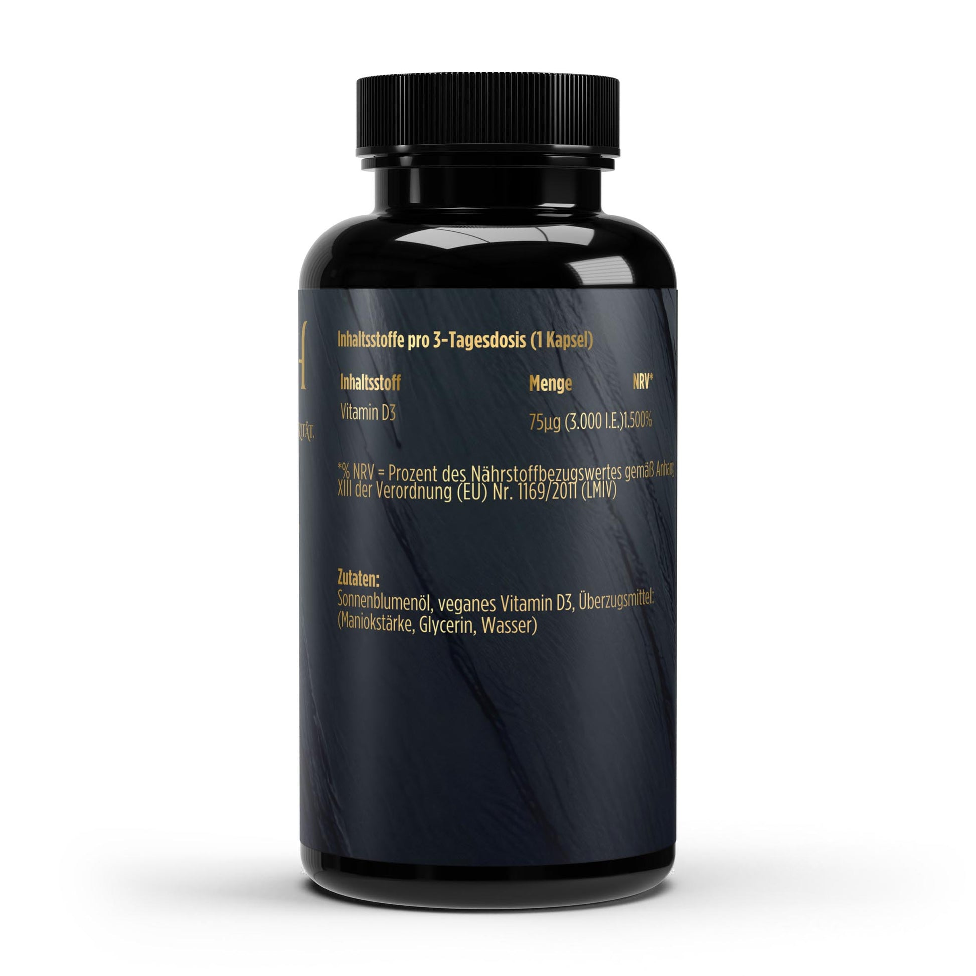 NOVERAH Vitamin D3 3000 I.E. – NOVERAH Qualitätssiegel und Zertifizierungen. Laborgeprüfte Reinheit. Premium Qualität.