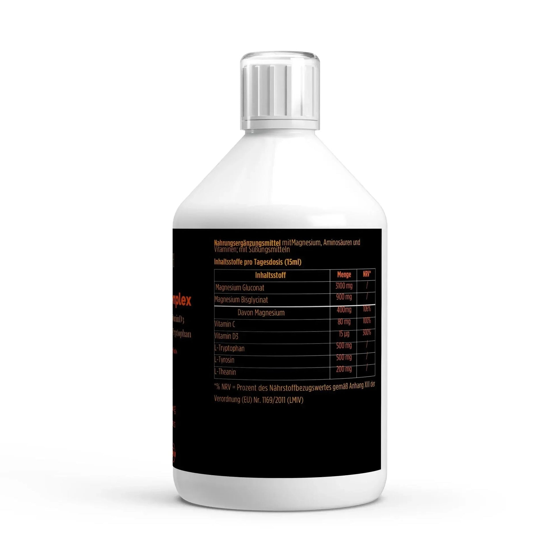 Magnesium Komplex Shots Plus+ - 500ml - Noverah