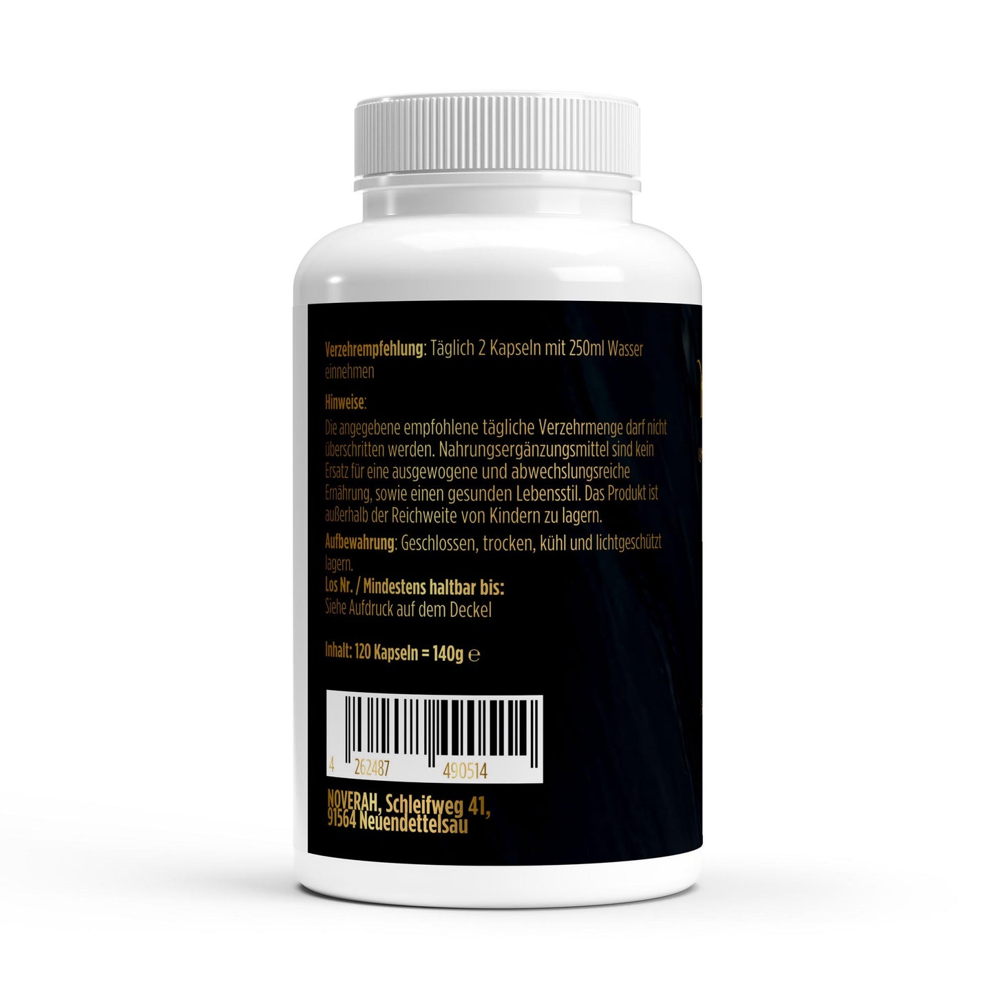 Hinweise und Verzehrempfehlung fuer NOVERAH Omega 3 Fischoel Triglyceride EPA DHA Halal zur taeglichen Einnahme – NOVERAH