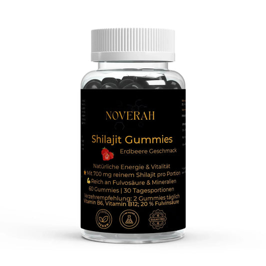 Shilajit Gummies + Vitamin C,B6, B12 - 60 Stk. - Noverah
