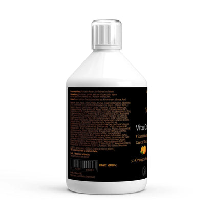 Vita Complete PLUS+ 50 vegane Shots - Fresh Orange - 500ml - Noverah