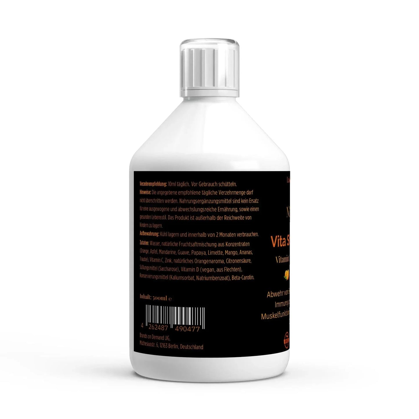 Vita Shield PLUS+ Shots - Fresh Orange - 500ml - Noverah